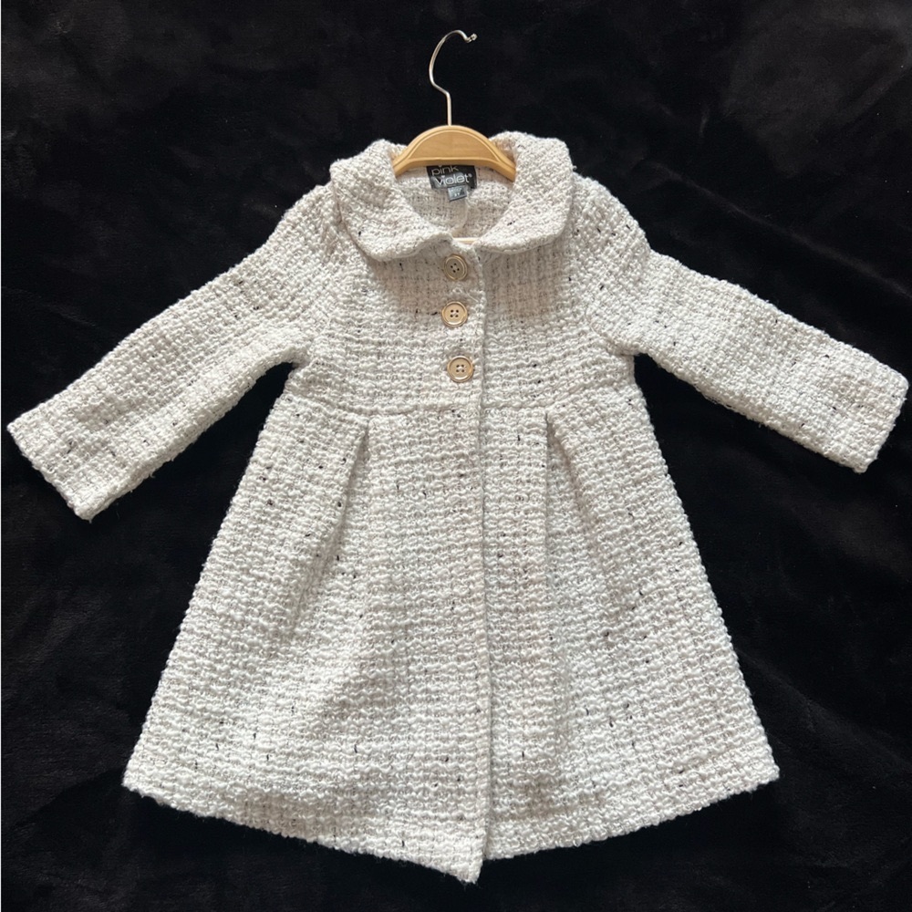 Cute Soft Wool Trench Jacket